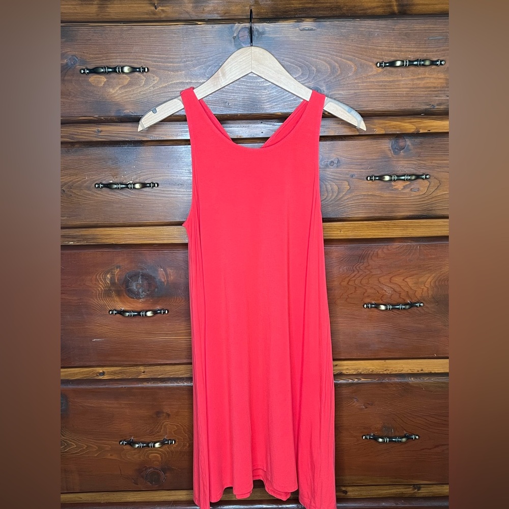 Hollister Red Sleeveless Dress